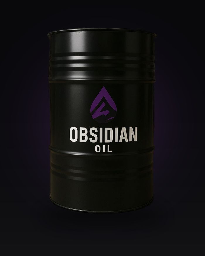 Obsidian Oil 200-litre barrel