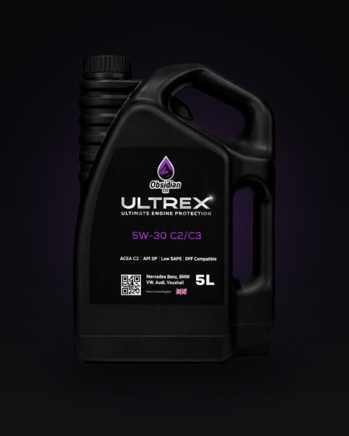 Obsidian Oil five-litre container